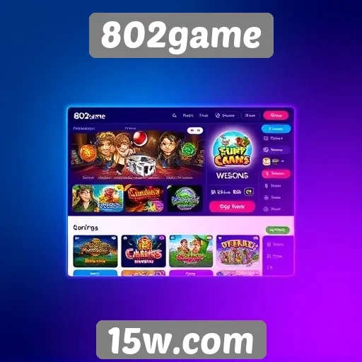 Avaliação da interface do usuário do site 802game